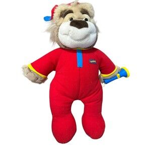 Vintage Tyco Real 1997 Bedtime Bubba Plush Toy 90s Talking Teddy Bear 17” Works